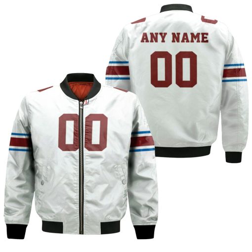 Arizona Cardinals Nfl American Football Team Logo Legacy Vintage White 3d Designed Allover Custom Gift For Arizona Fans Bomber Jacket