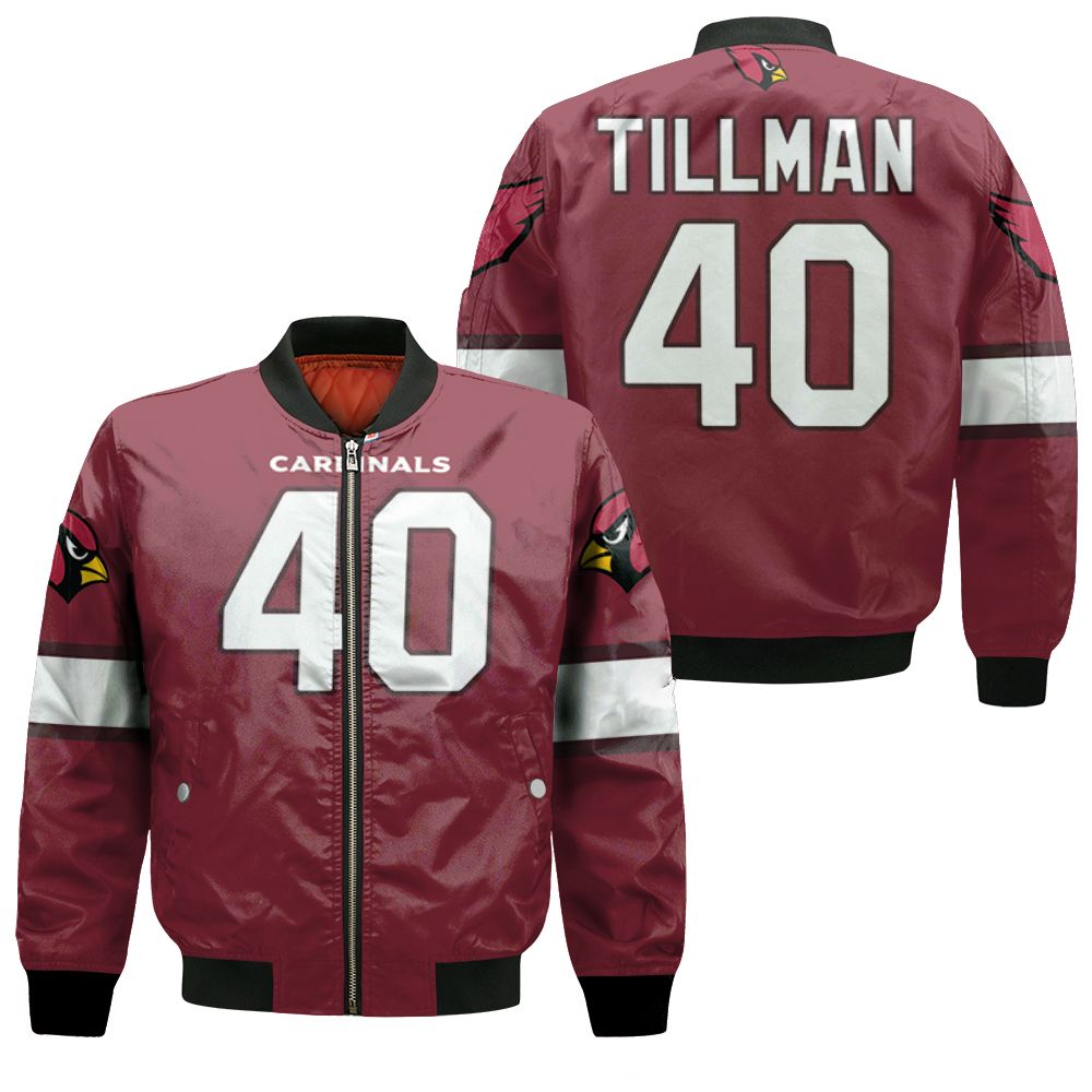 Arizona Cardinals Pat Tillman #40 Nfl 2019 Draft First Round Pick Game 3d  Designed Allover Gift For Arizona Fans Bomber Jacket – Teepital – Everyday  New Aesthetic Designs