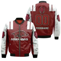 Arkansas Razorbacks Ncaa For Razorbacks Fans Personalized Bomber Jacket