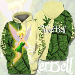 Beauty Tinker Bell Peter Pan 3d Zip Hoodie