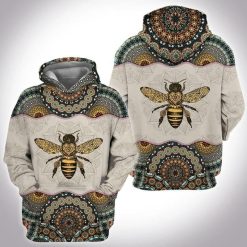 Bees Full Printing 3d Hoodie