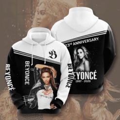 Beyoncé 23th Anniversary 1997 2020 Signature Design Gift For Fan Custom 3d All Over Printed Hoodie