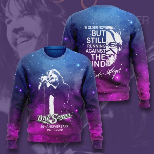 Bob Seger Galaxy 50th Anniversary 1970 2020 Signature 3d All Over Printed Hoodie
