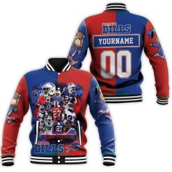 Buffalo Bills Afc East Division Champions Legends Personalized Baseball Jacket