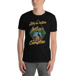 Camping Life Is Better Around The Campfire AT Trail Appalachian Mountains T-Shirt