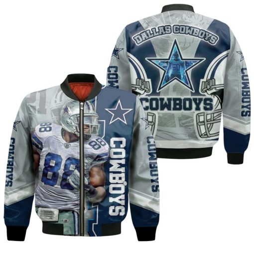 Ceedee Lamb #88 Dallas Cowboys Nfc East Division Champions Super Bowl 2021 Bomber Jacket