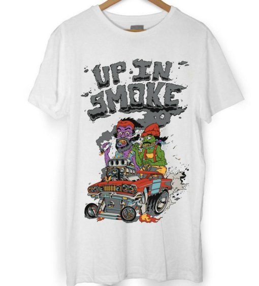 Cheech And Chong Up In Smoke Funny T-Shirt