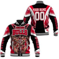 Chicago Bulls Michael Jordan Legendary For Fans Personalized Baseball Jacket