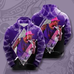 Chris Brown 15th Anniversary 2005 2020 Signature Design Gift For Fan Custom 3d All Over Printed Hoodie