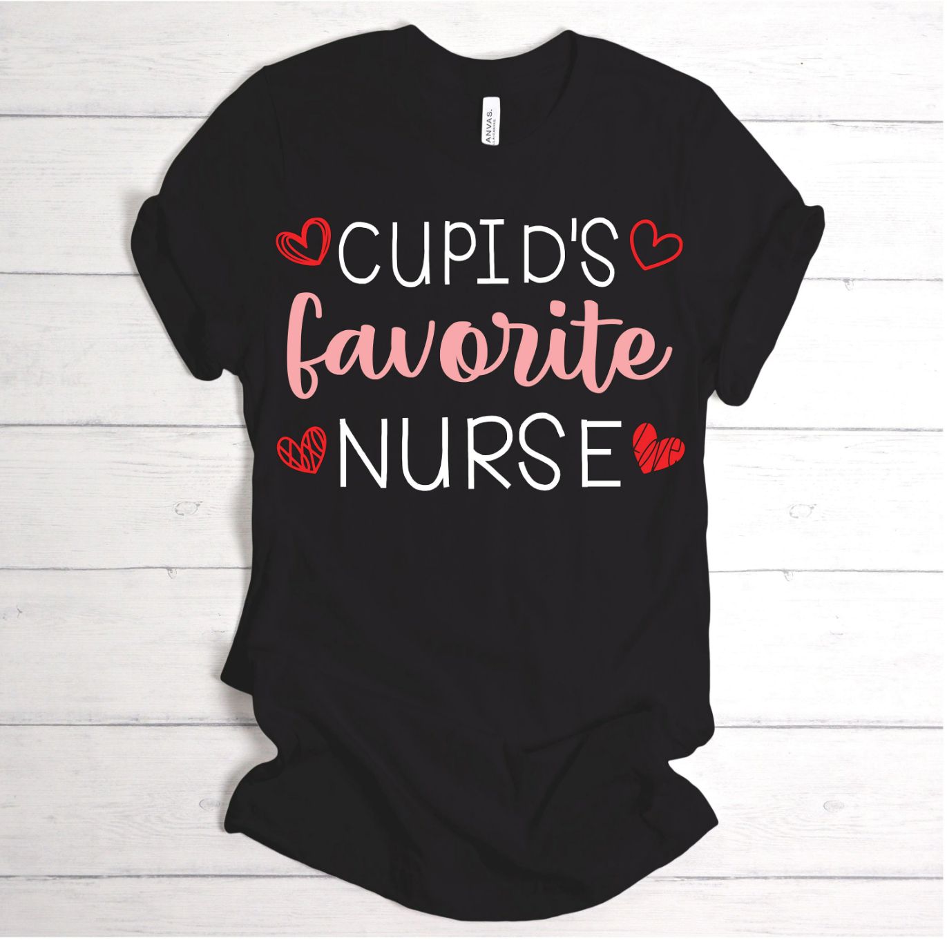 Cupids Favorite Nurse SVG Valentines Day Shirt