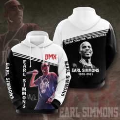 Earl Dmx Simmons 51th Anniversary 1970 2021 Signature Design Gift For Fan Custom 3d All Over Printed Hoodie