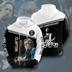 Eric Clapton 58th Anniversary 1993 2020 Signature Design Gift For Fan Custom 3d All Over Printed Hoodie