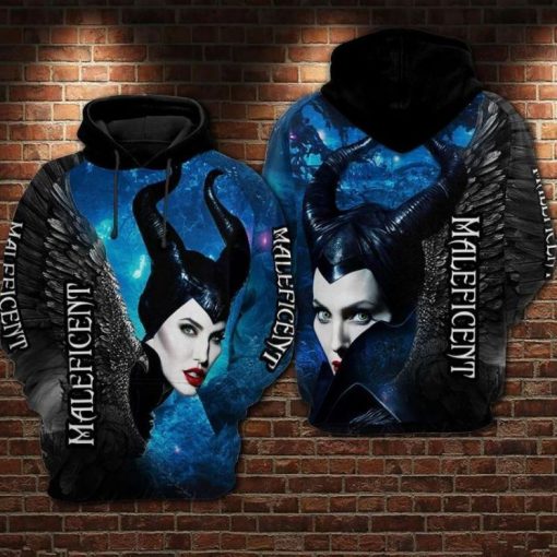 For Maleficent Lovers Galaxy Pattern 3d Hoodie