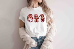 Gnomes Valentines Unisex Tee Shirt