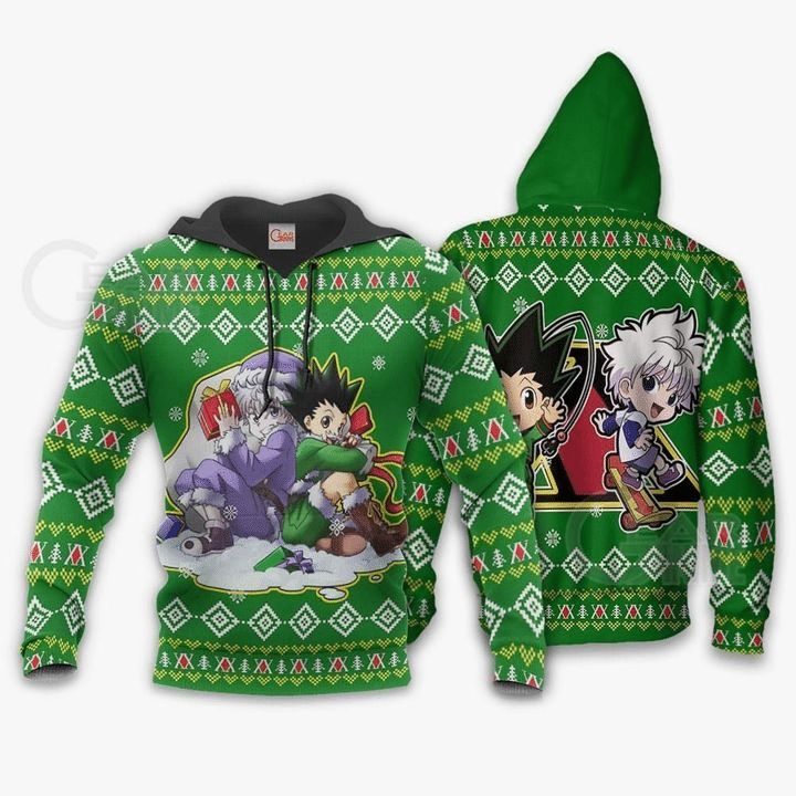 Hunter x Hunter Gon And Killua Anime Manga 3D Hoodie - Owl Fashion