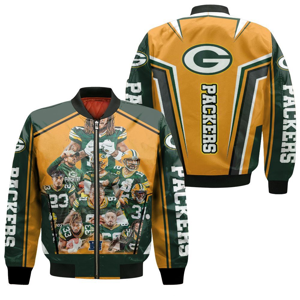 Green Bay Packers 2021 Super Bowl Nfc North Champions Division Bomber Jacket