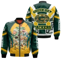 Green Bay Packers Super Bowl 2021 Nfc North Division Champions Bomber Jacket