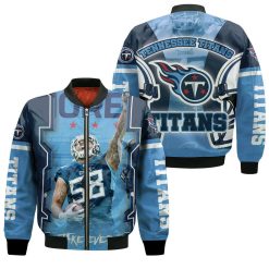 Harold Antonio Laudry#58 Tennessee Titans Afc South Division Champions Super Bowl 2021 Iii Bomber Jacket