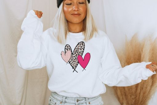 Heart Valentine Crewneck Sweatshirt