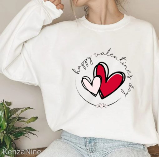 Heart Valentines Day Sweatshirt