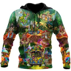 Hippie Things All Over Printed 3d Hoodie