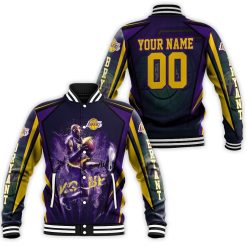 In Memories Kobe Bryant Los Angeles Lakers Personalized Baseball Jacket