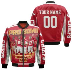 Kansas City Chiefs 2021 Super Bowl Afc West Division Pro Bowl Personalized Bomber Jacket