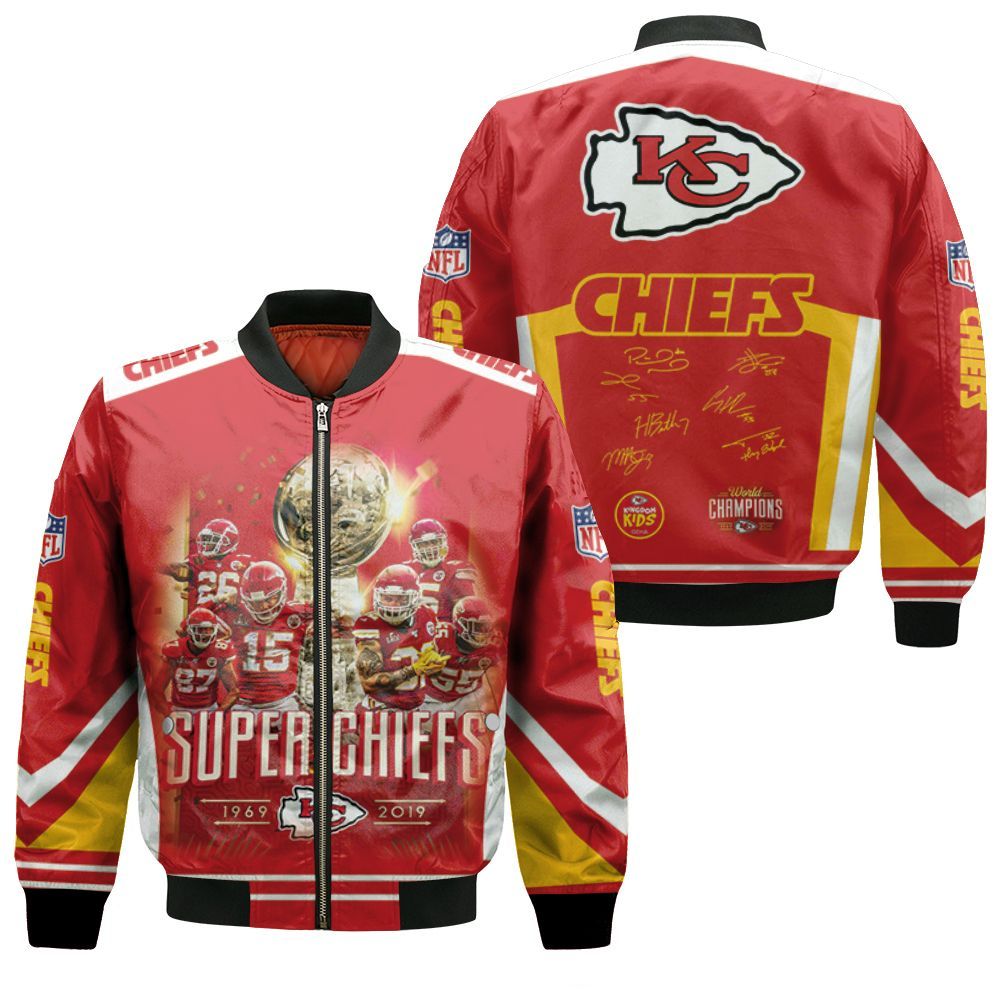 Kansas City Chiefs Afc West Champions Division Super Bowl 2021 Bomber Jacket