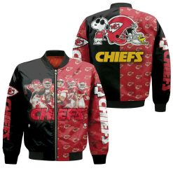 Kansas City Chiefs Afc West Division Champions 2021 Super Bowl Snoopy Fan Bomber Jacket