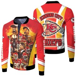 Kansas City Chiefs Champions Afc West Division Super Bowl 2021 Fleece Bomber Jacket