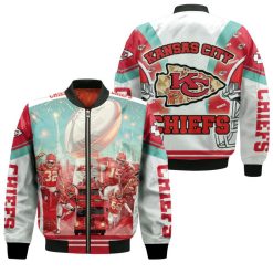 Kansas City Chiefs Champions Super Bowl Afc West Division 2021 Bomber Jacket