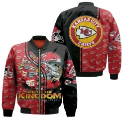 Kansas City Chiefs Defend The Kingdom Missouri State Super Bowl Champion Bomber Jacket