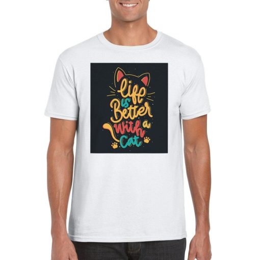 Life Is Better With A Cat Unisex T-Shirt