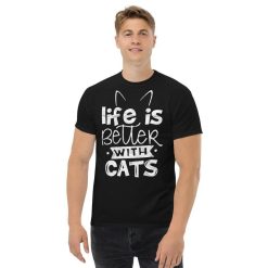 Life Is Better With Cats Ears Unisex T-Shirt