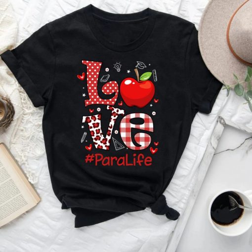 Love Para Life Apple Valentines Shirt