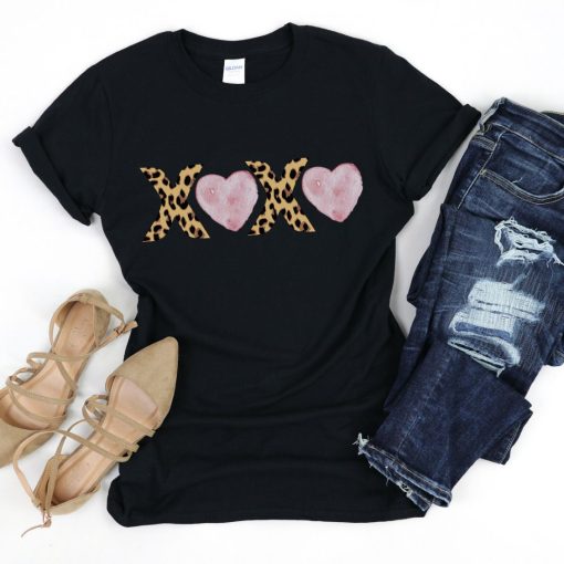 Love Valentines Arrow Xoxo Unisex T-Shirt