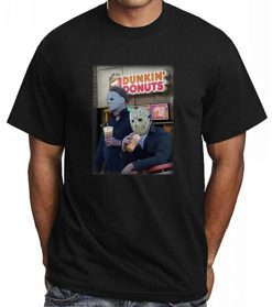 Micheal Myers Jason Vorhees Dunkin’ Donuts T-Shirt