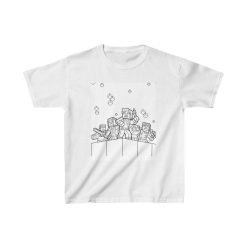 Minecraft Heavy Coloring Cotton T-Shirt