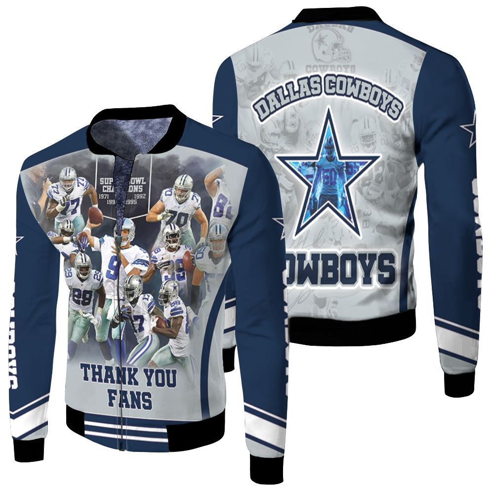 Nfc East Division Champions Dallas Cowboys Super Bowl 2021 Thank You Fans  Personalized 3D T-Shirt in 2023