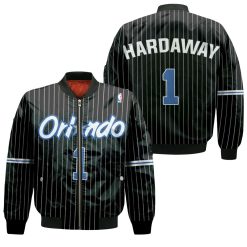 Orlando Magic Penny Hardaway #1 Great Player Nba Basketball Team Logo 3d Designed Allover Gift For Orlando Fans Bomber Jacket
