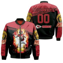 Patrick Mahomes 15 Kansas City Chiefs Best Player Super Bowl Nfl 2020 Championship 1 Personalized Bomber Jacket