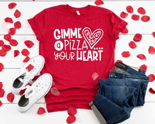 Pizza Valentines Day Shirt