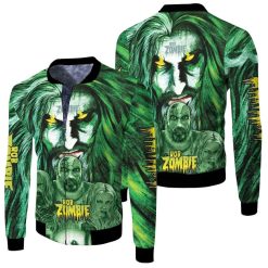 Rob Zombie Legend Horror Movie Halloween 3d Jersey Fleece Bomber Jacket