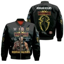 Roman Reigns Wrestlemania Wwed Legend Signed For Fan 3d T Shirt Hoodie Sweater Bomber Jacket