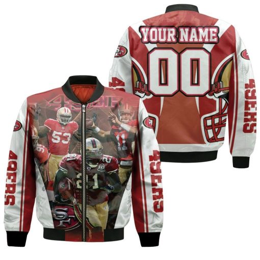 San Francisco 49ers Nfc West Division 2021 Super Bowl For Fans Personalized Bomber Jacket