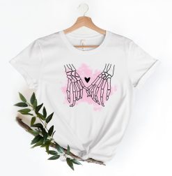 Skeleton Hand Valentine Unisex T-Shirt