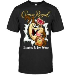 Solutions To Save Water Crown Royal Unisex T-Shirt