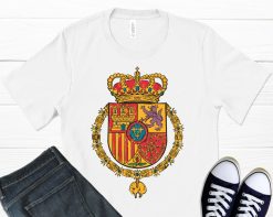 Spain Crown Royal Standard Lion King Unisex T-Shirt