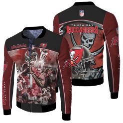 Tampa Bay Buccaneers Flag Nfc South Division Champions Super Bowl 2021 Fleece Bomber Jacket