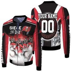 Tampa Bay Buccaneers Siege The Day Nfc South Division Champions Super Bowl 2021 Personalized Fleece Bomber Jacket